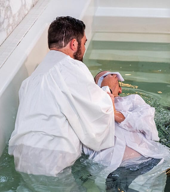 Baptizing