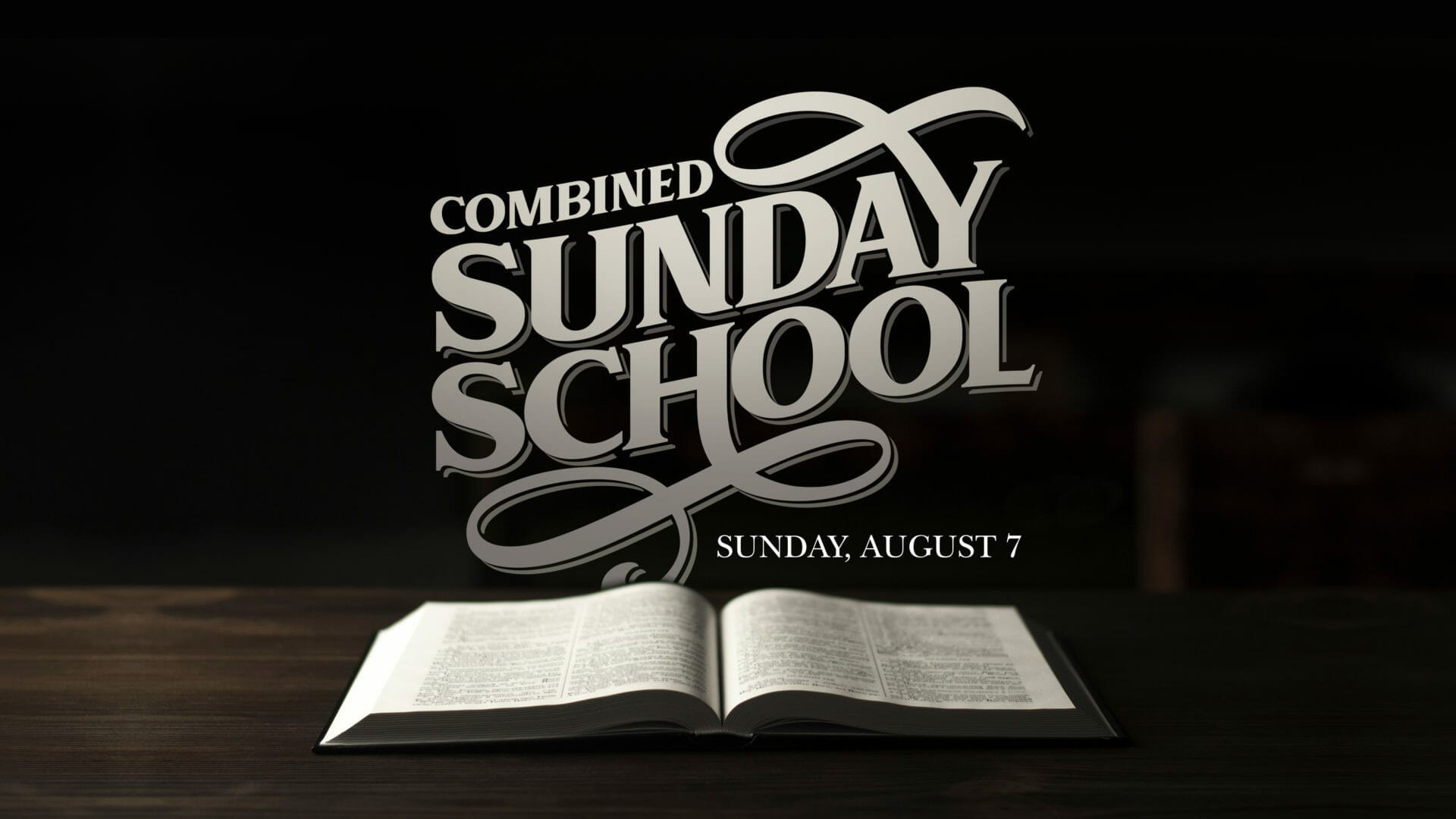 combined Sunday School